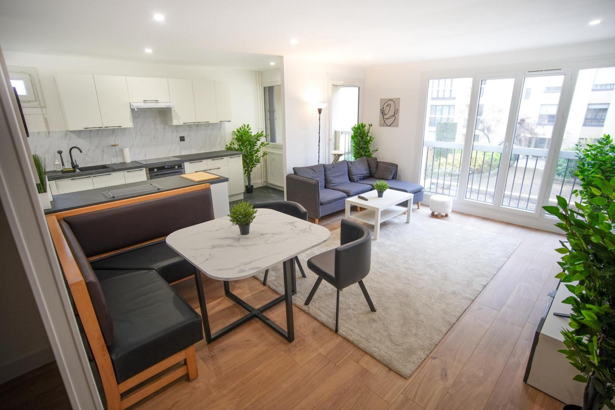 Keyless Appartement Moderne Et Spacieux 90 M2 Parking Chevilly-Larue Esterno foto